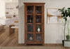 Sunrise Accent Cabinet – 2 Doors with Glass | Rustic Elegance